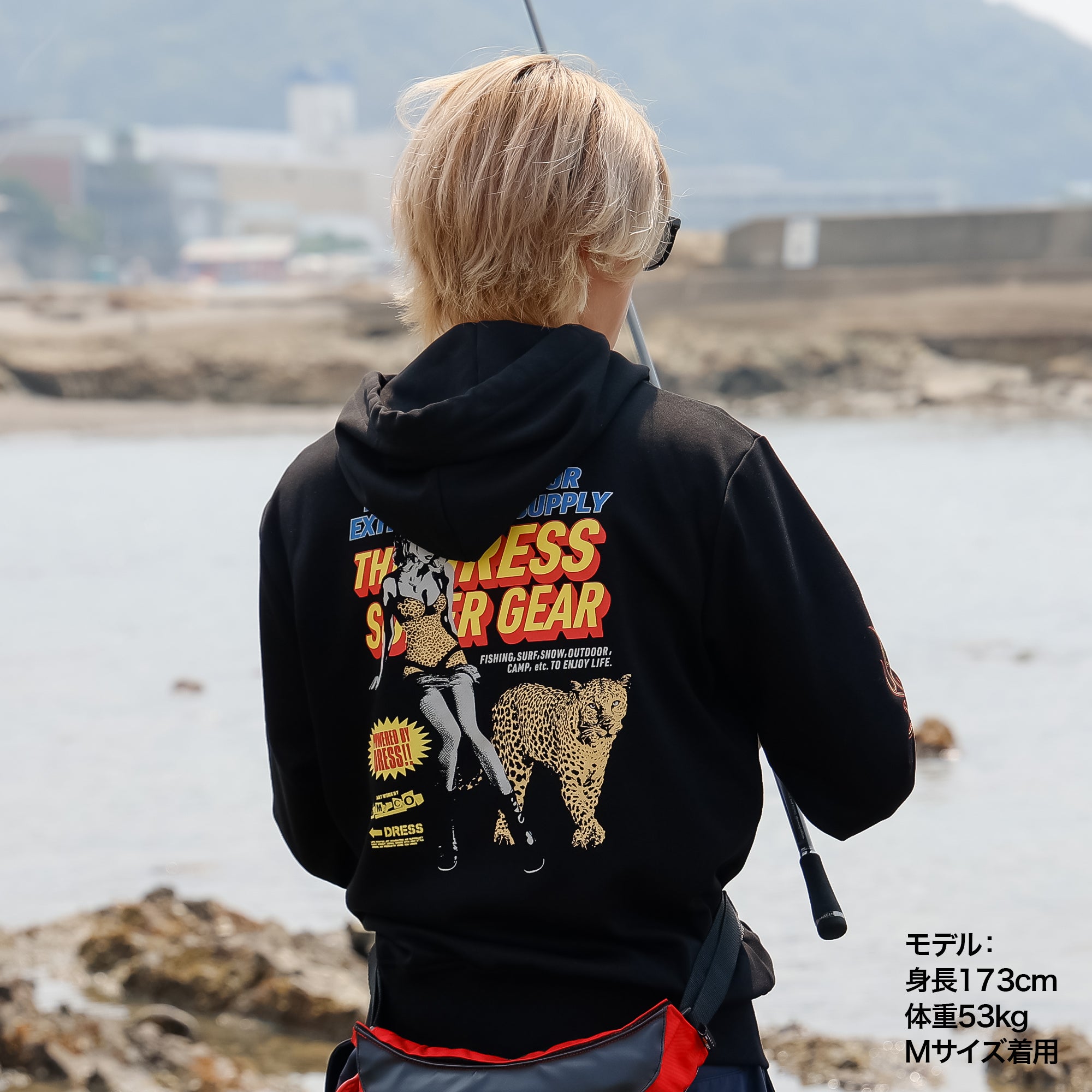 【WEB限定】DRESS ガールレオパルドパーカー【10月上旬発売！予約受け付け中！】