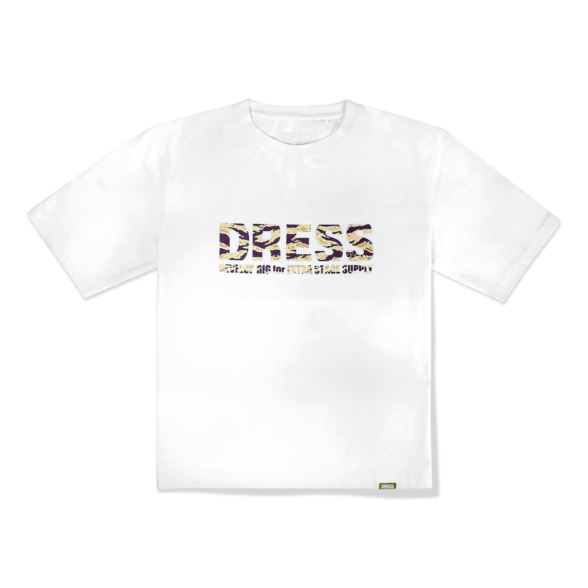 DRESS Tシャツゴールドタイガー