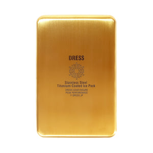 DRESS 金属製保冷剤 チタンコート アイスコアシールド