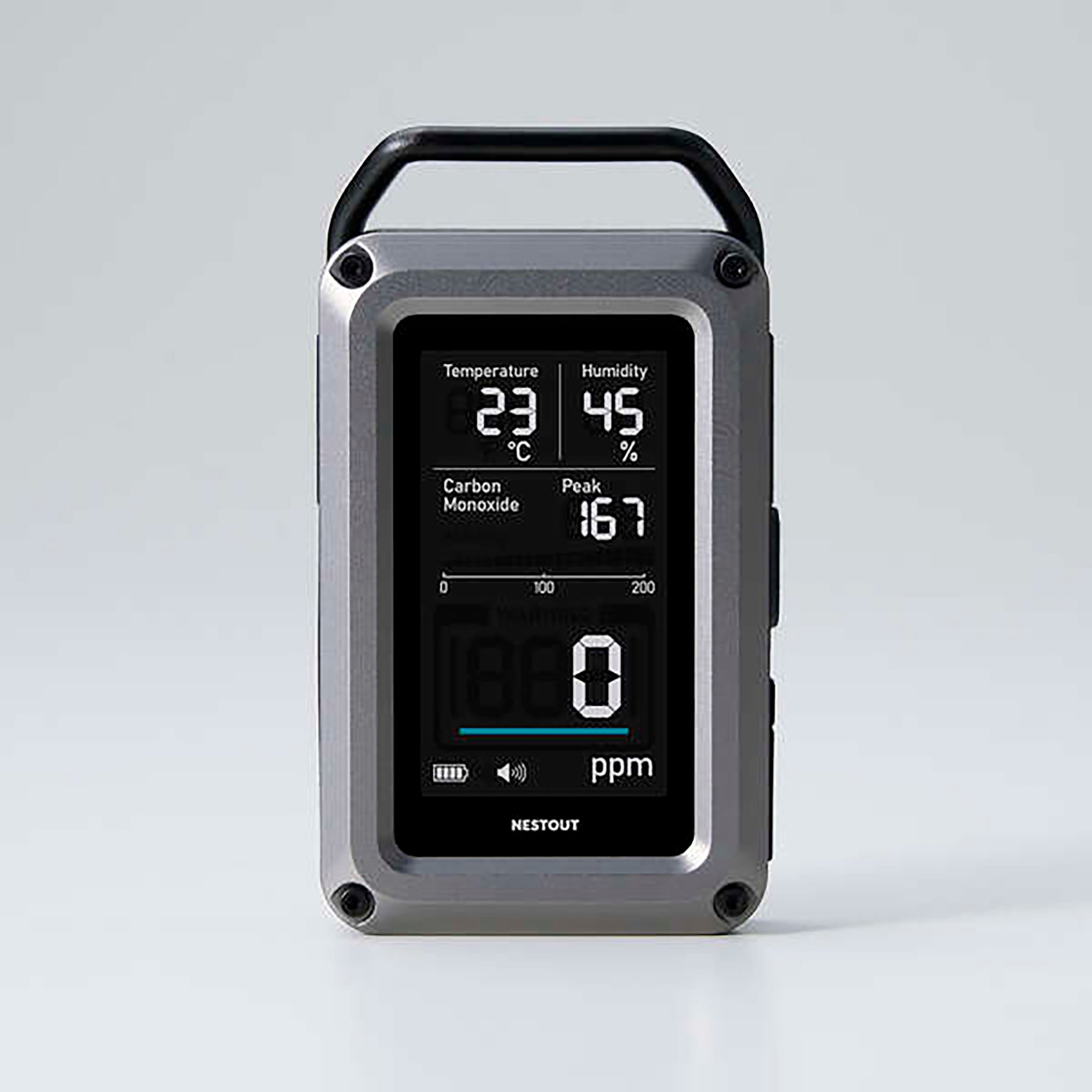 一酸化炭素アラーム 3in1 OD-NESTCOM1BK [NESTOUT(ネストアウト)]