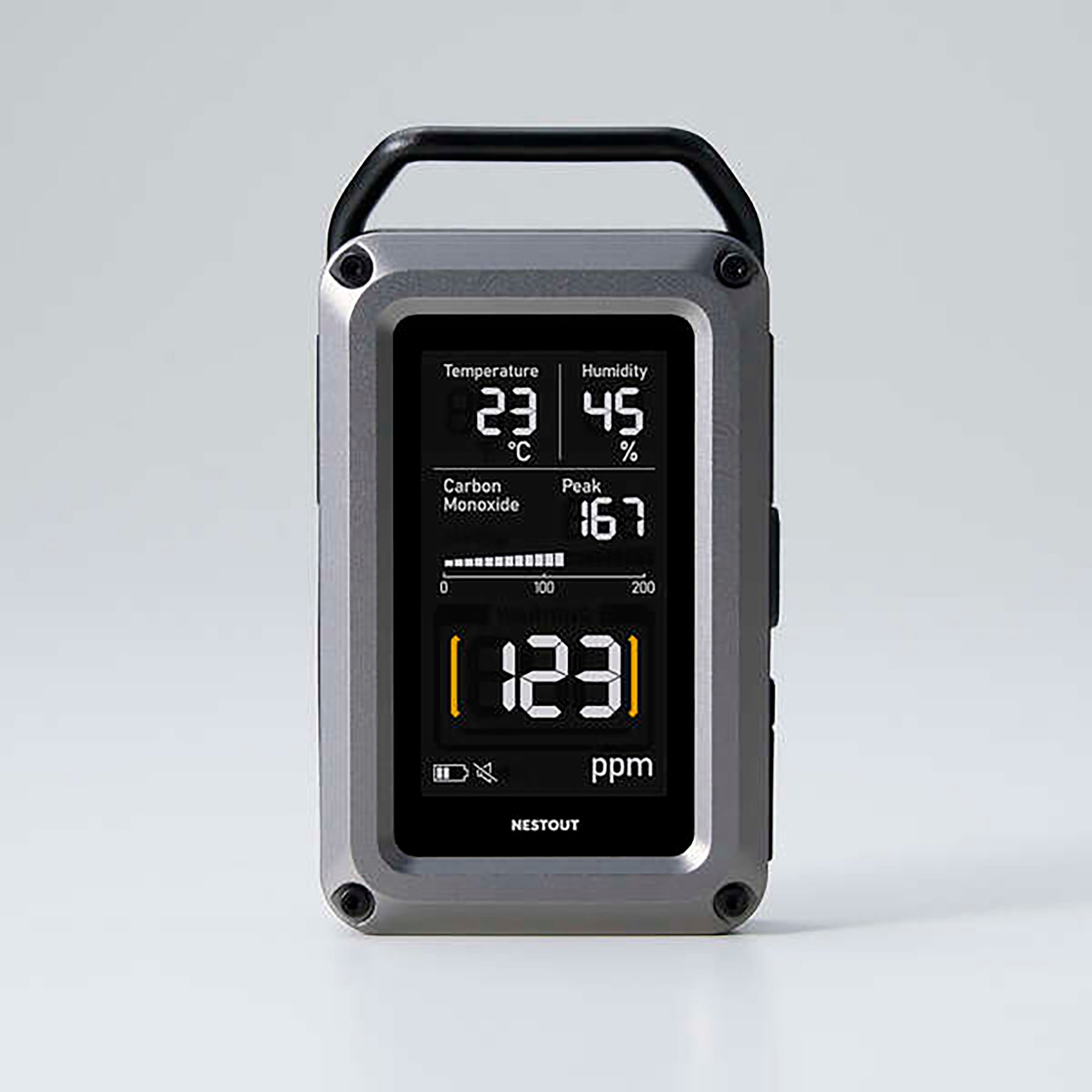 一酸化炭素アラーム 3in1 OD-NESTCOM1BK [NESTOUT(ネストアウト)]