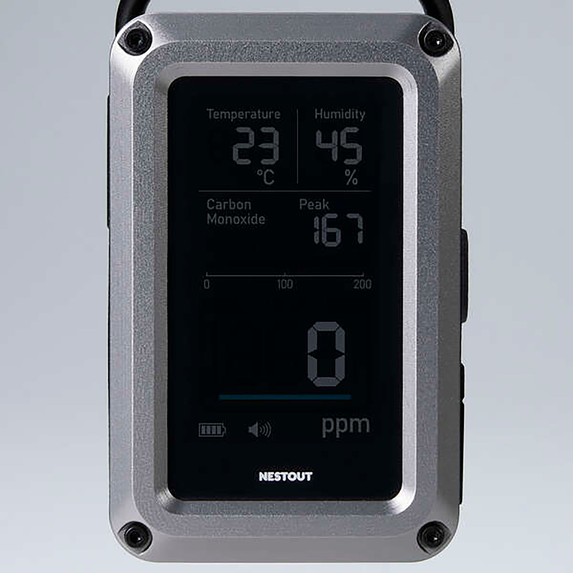 一酸化炭素アラーム 3in1 OD-NESTCOM1BK [NESTOUT(ネストアウト)]