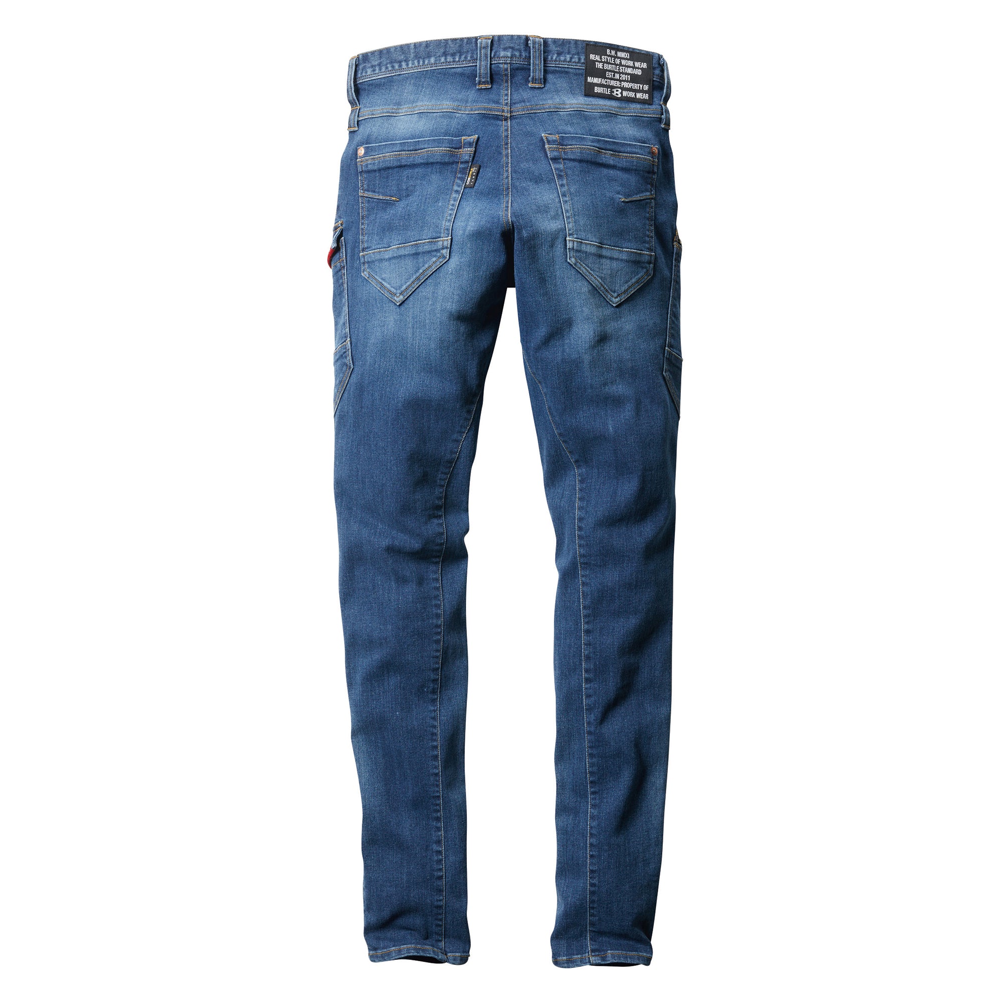 【バートル】春夏コーデュラストレッチデニム上下 BURTLE（バートル） 5011 5012 BURTLE CORDURA コーデュラ 春夏 接触冷