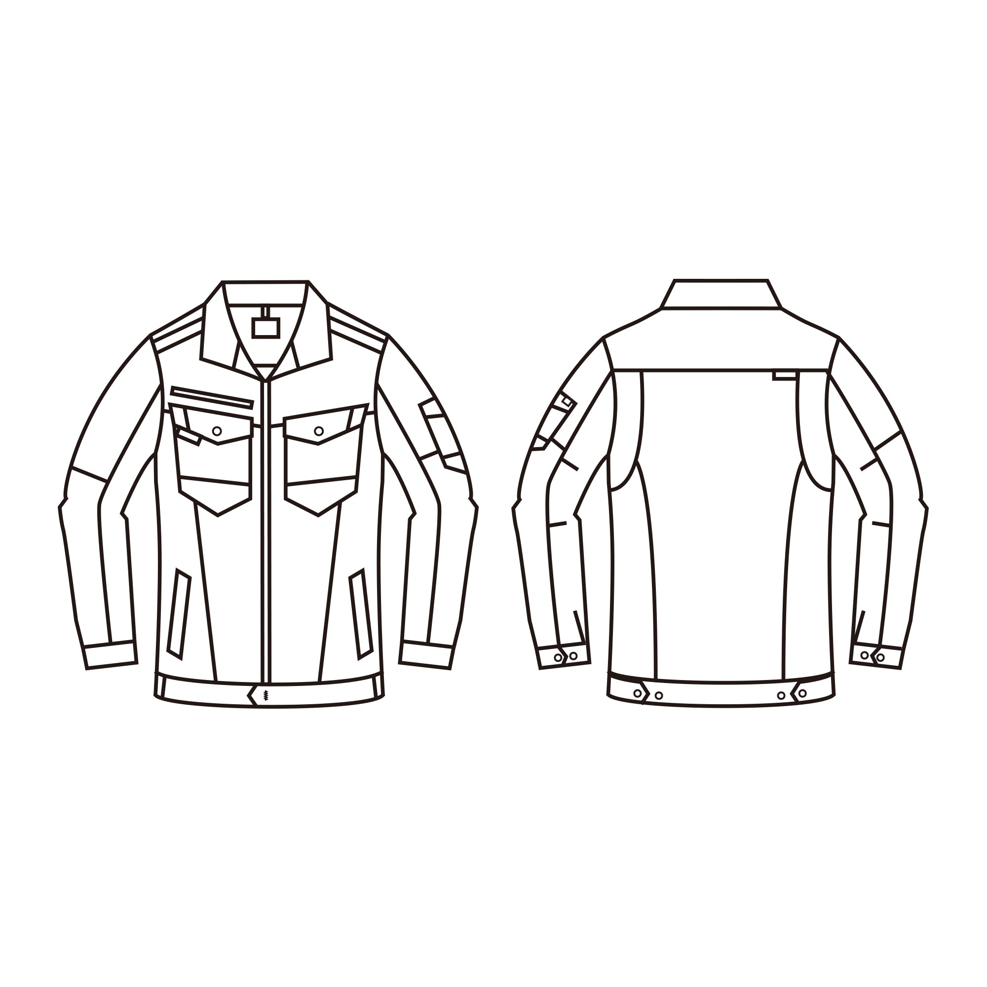 BURTLE（バートル）ストレッチジャケット 7051｜ユニセックス対応 作業