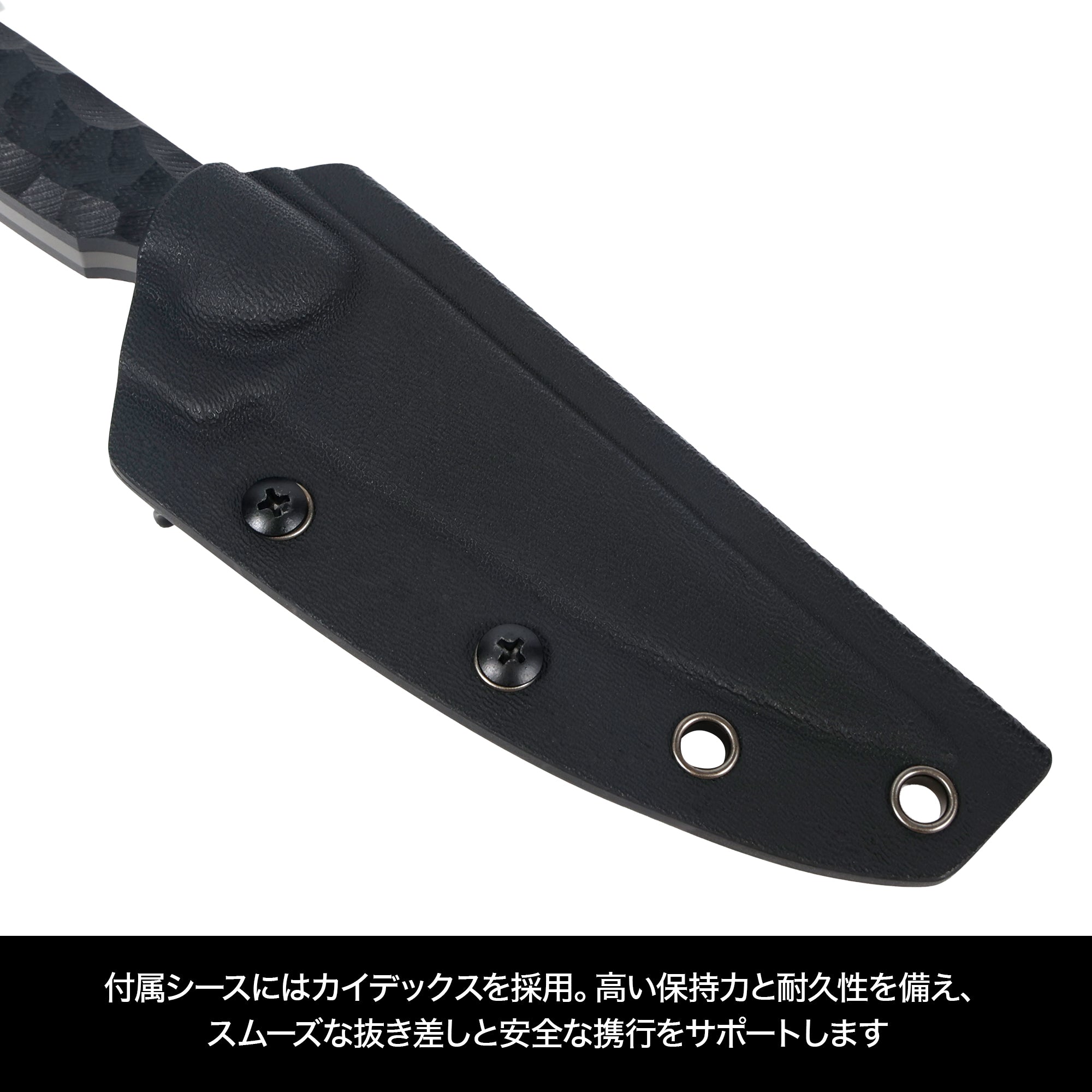 DRESS チタンコーティングナイフG10