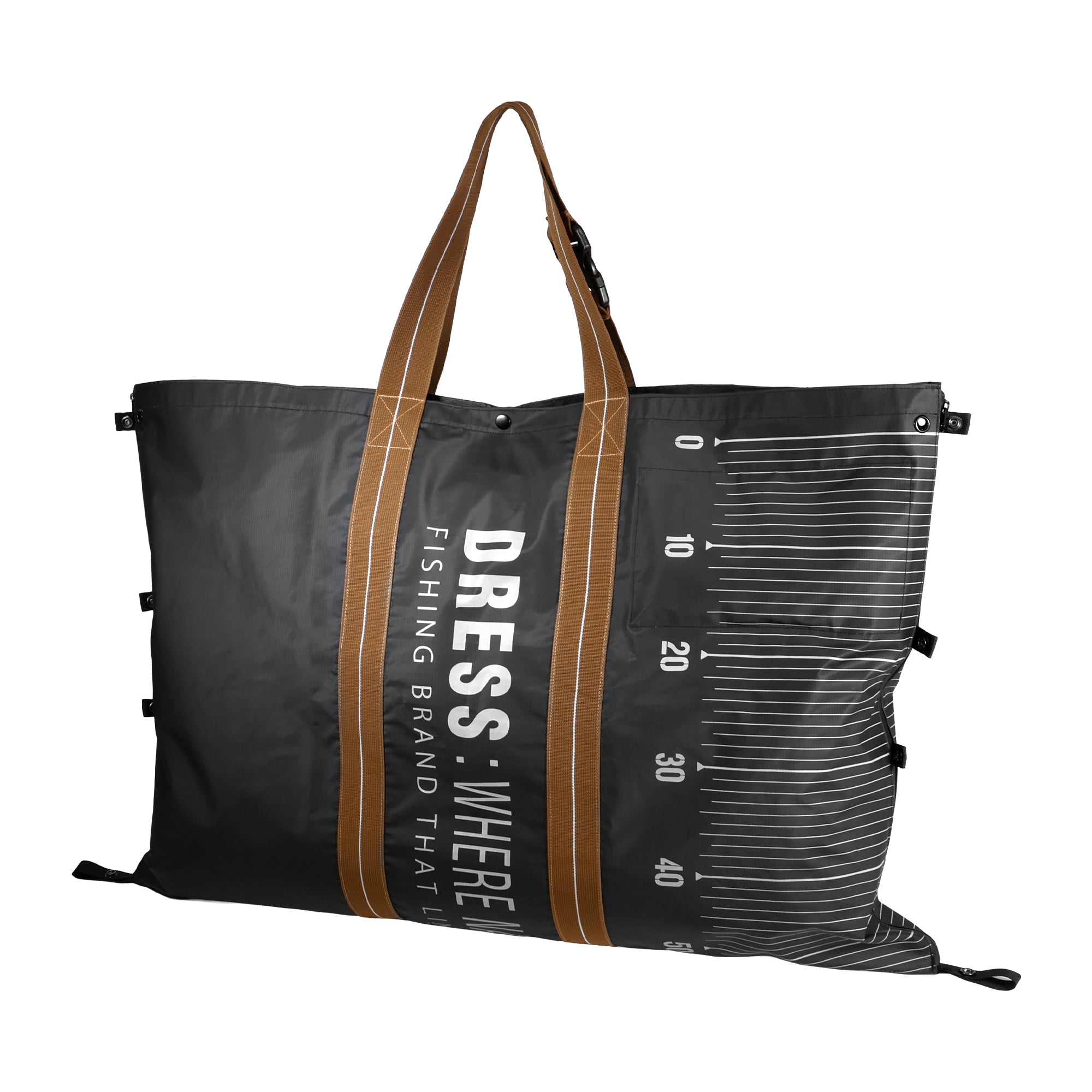 DRESS 防水9WAYバッグ｜釣引用大型トート＆シート・110cmメジャー搭載