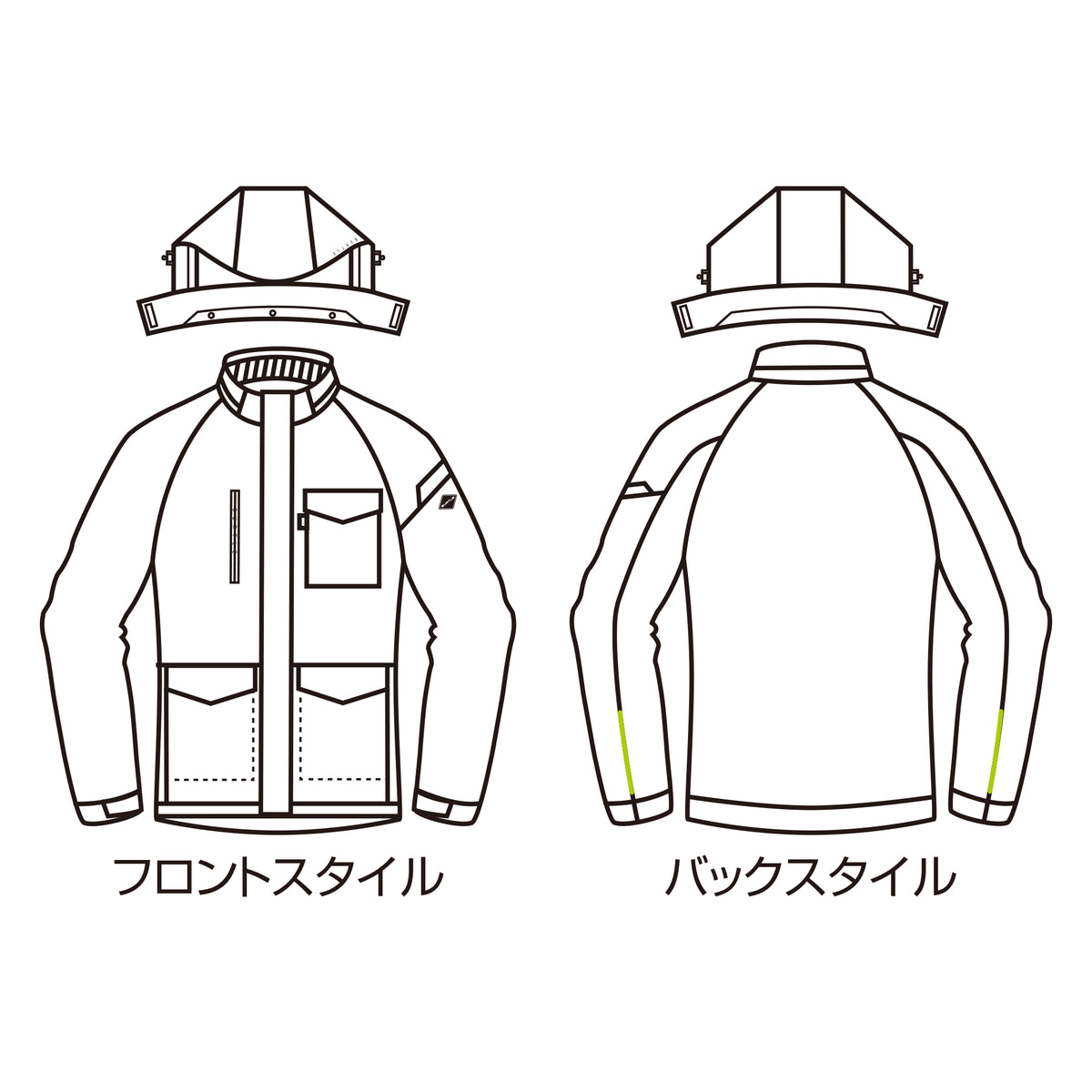 【予約受付中！】DRESS 防水防寒ジャケット（BURTLE 7620 DRESSモデル）　[BURTLE(バートル)]【11月発売予定！】