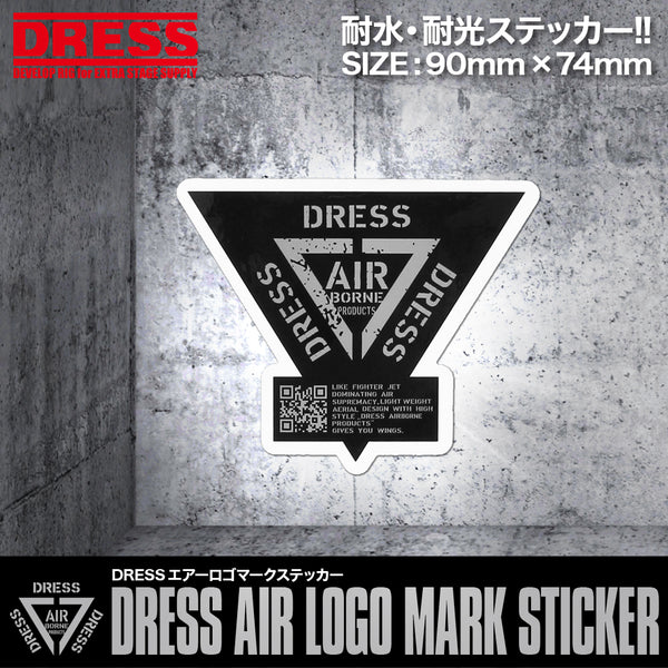 DRESSエアーロゴマークステッカー/AIRBORNE PRODUCTS | DRESS(ドレス