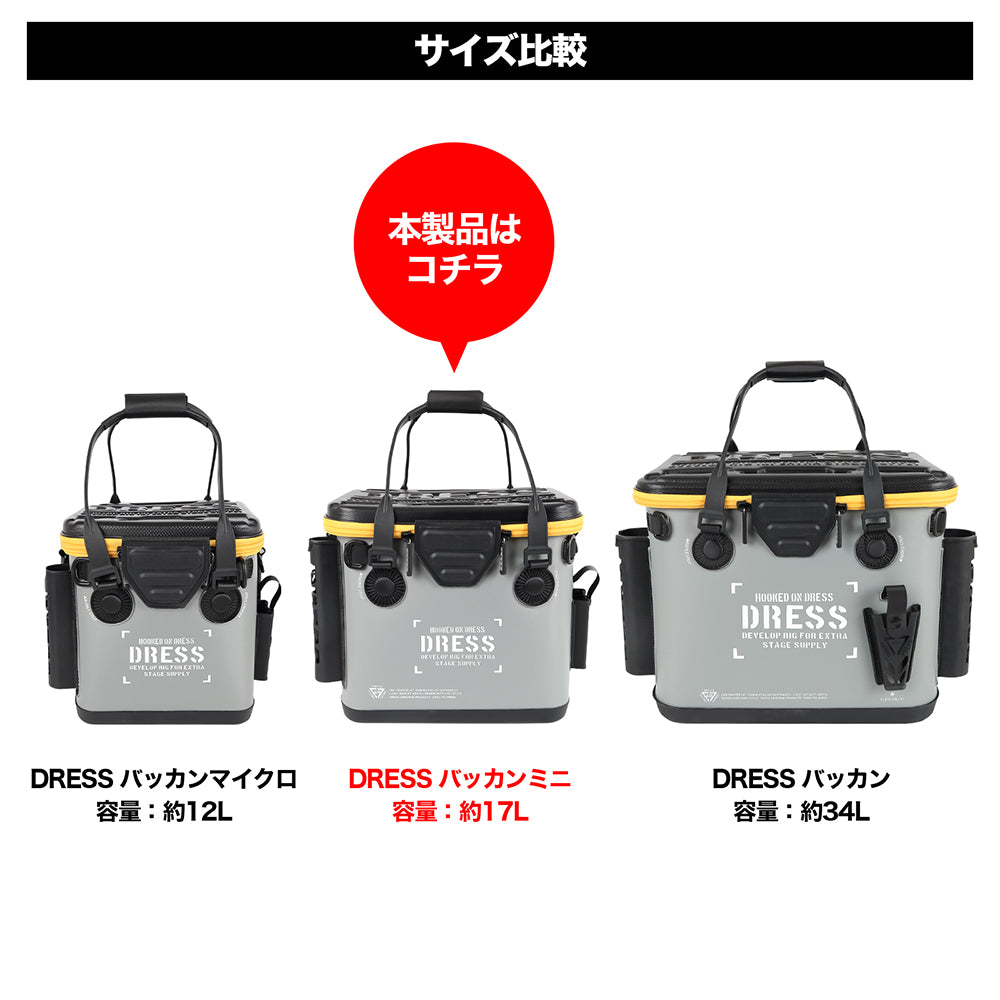 
                  
                    DRESS バッカンミニ 17L
                  
                