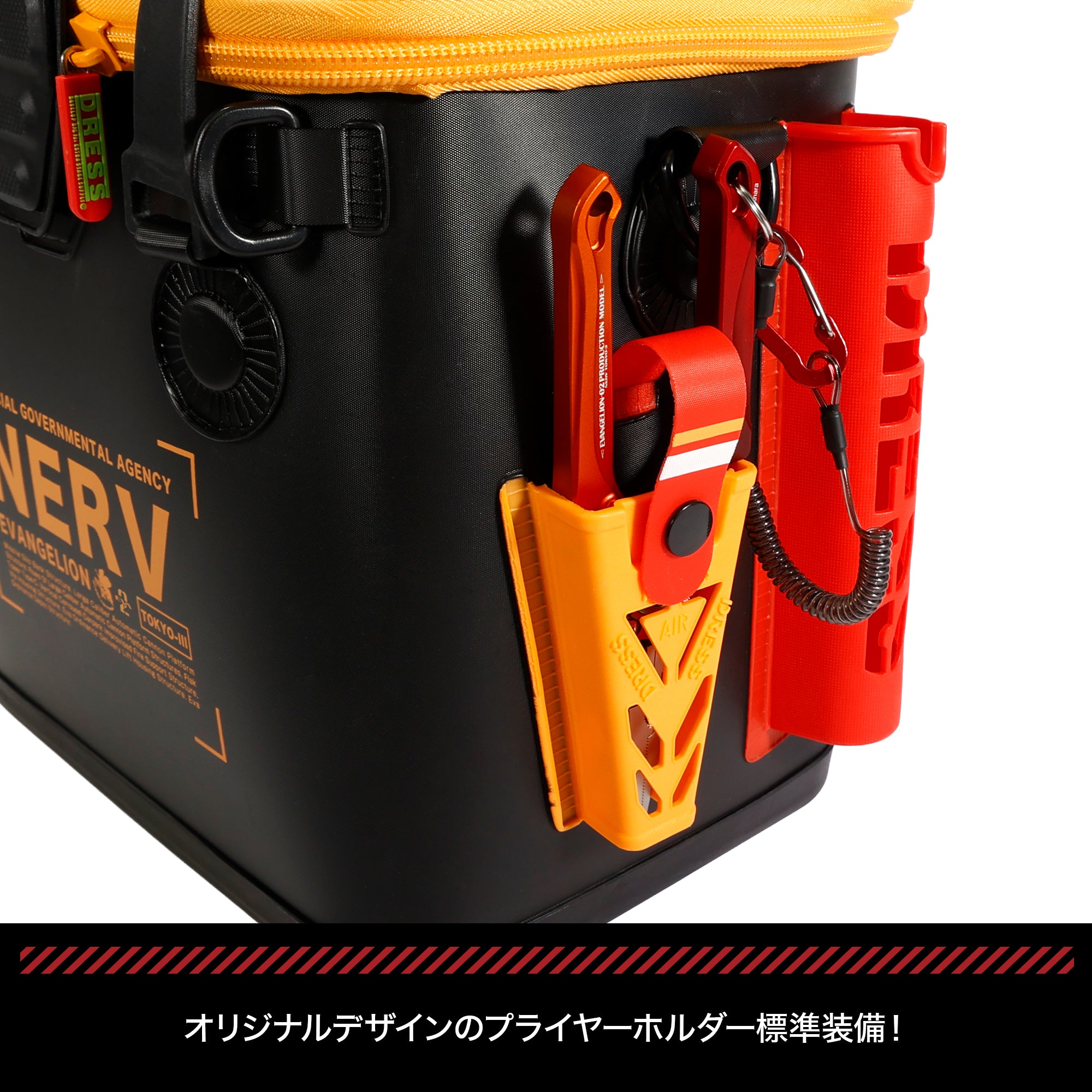 EVA×DRESS バッカンミニ 17L エヴァンゲリオン2号機カラー 2026年1月発売予定