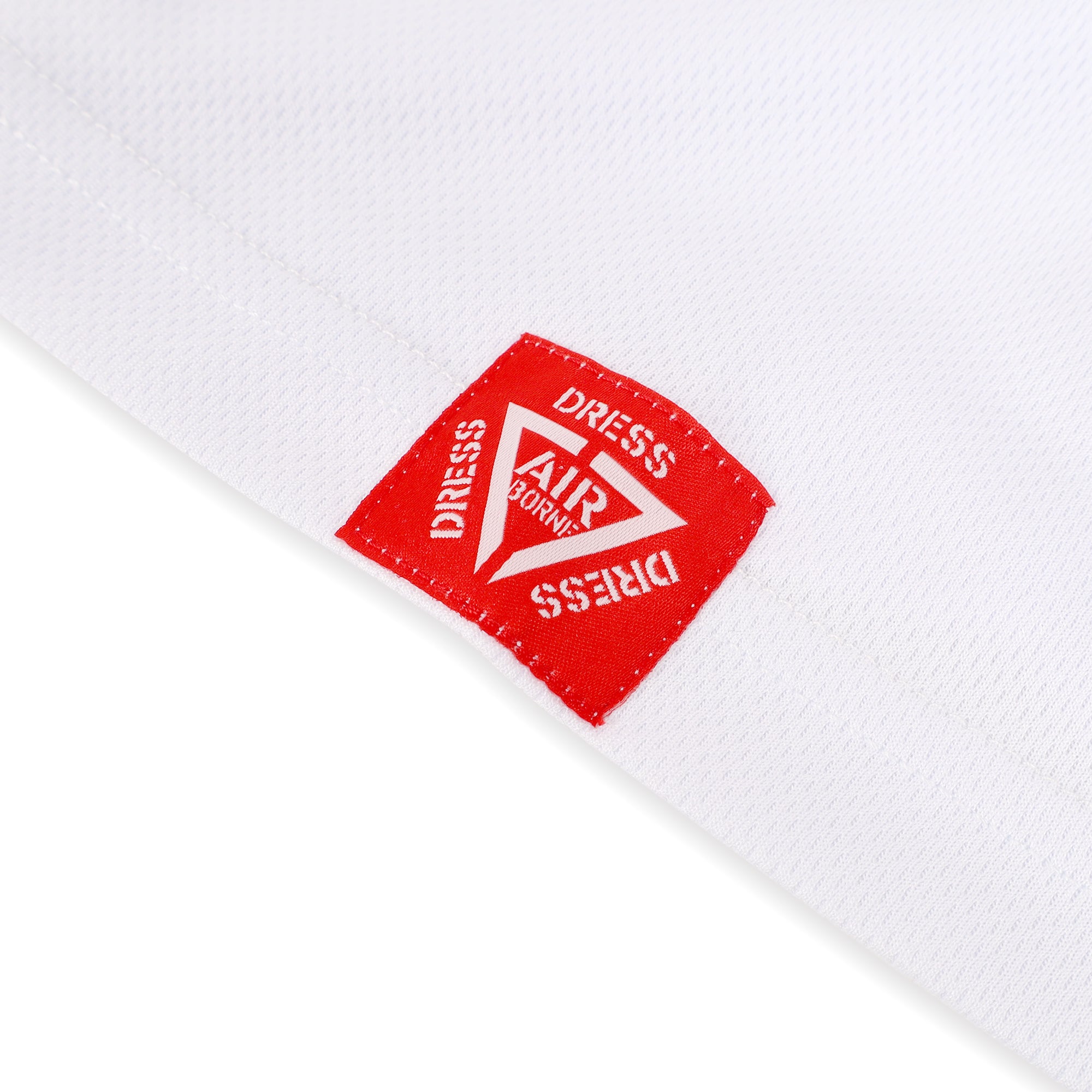 DRESS サイバーロゴ ドライTシャツ【ホワイト】