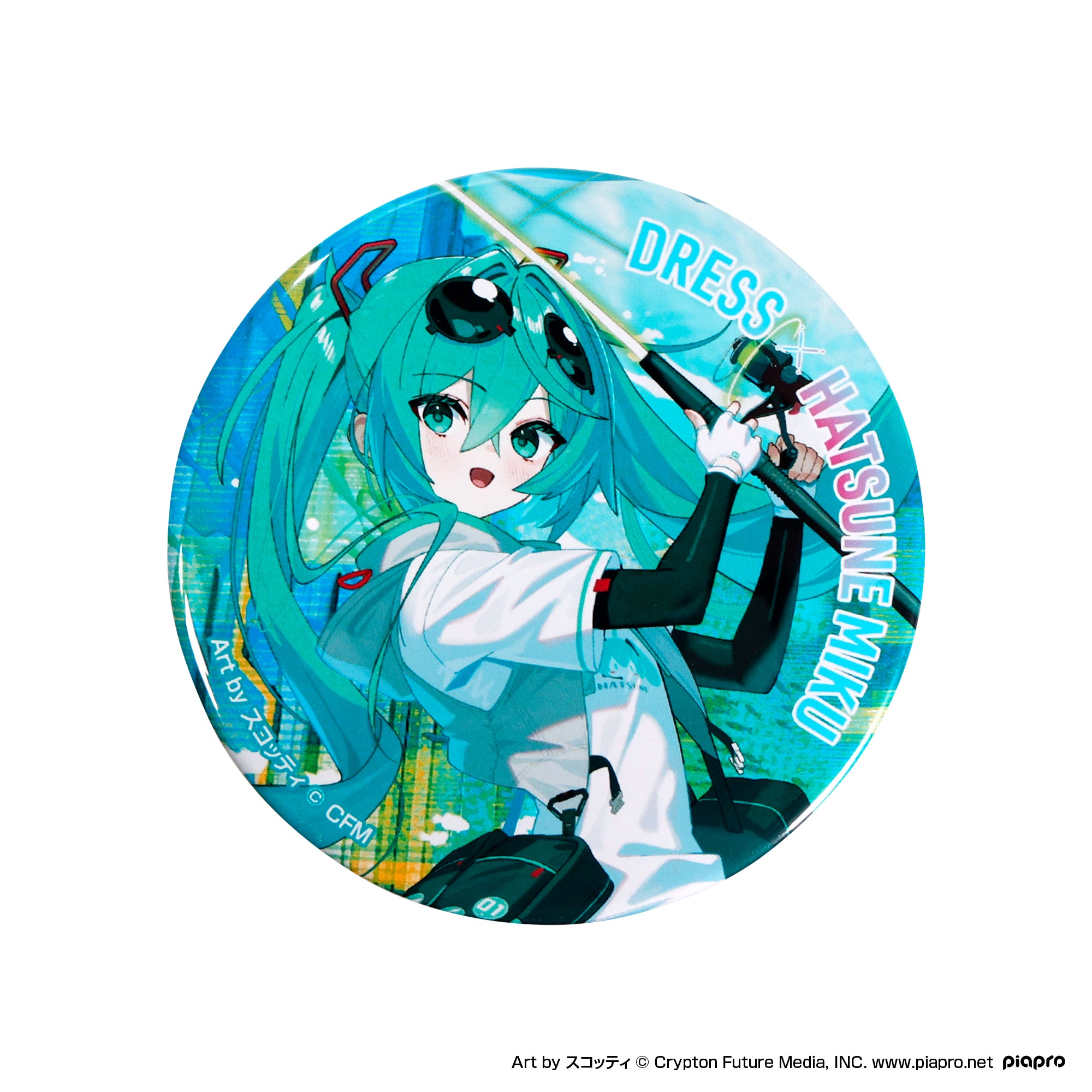【予約受付中！】初音ミク×DRESS オリジナル缶バッジ2種セット（オフィシャルWEB限定）【6/11発売！】
