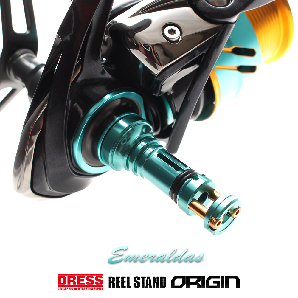 
                  
                    リールスタンド オリジン SHIMANO シマノ DAIWA ダイワ スピニングリール用 42mm エメラルダス グリーン
                  
                