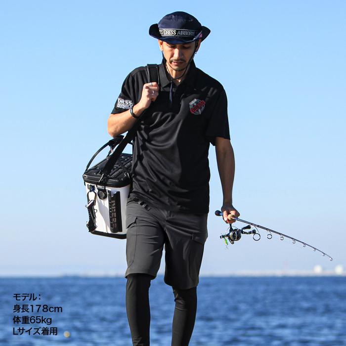 
                  
                    DRESS ドライハーフパンツ AIRBORNE [ステルスブラック]
                  
                