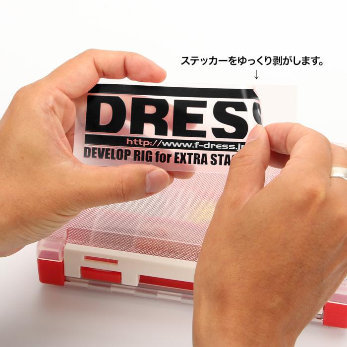 
                  
                    DRESS ロゴ転写ステッカー
                  
                