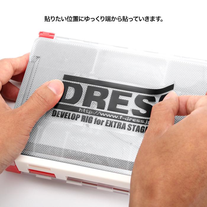 
                  
                    DRESS ロゴ転写ステッカー
                  
                