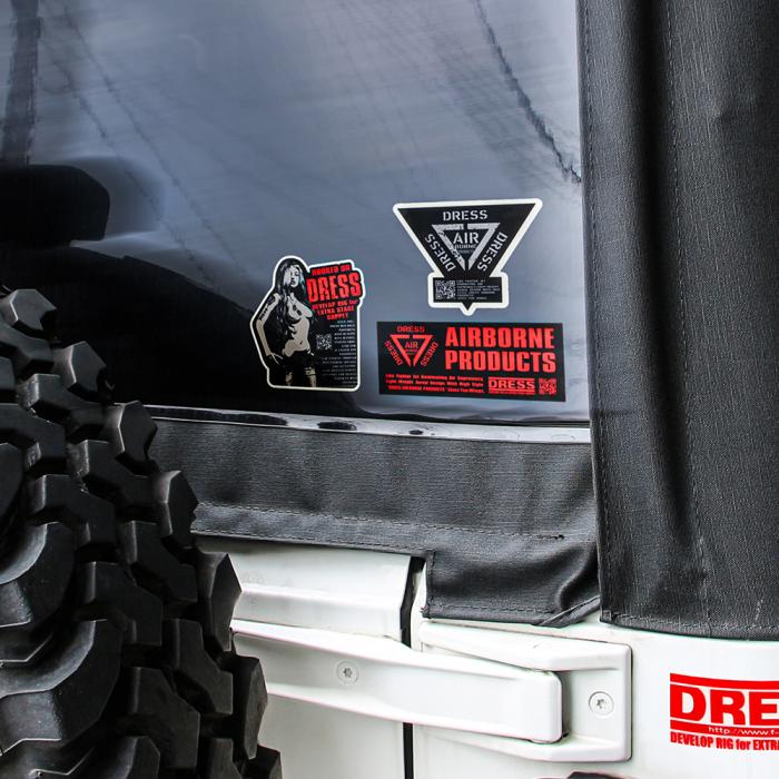 
                  
                    DRESS AIRBORNE デザインステッカー
                  
                