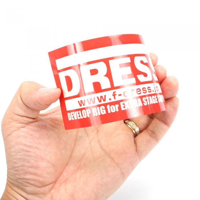 DRESS ロゴステッカー