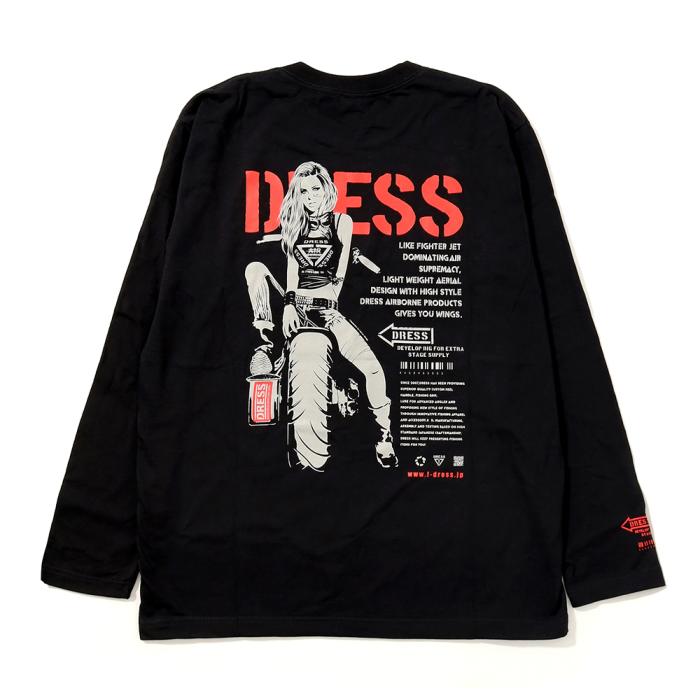 
                  
                    【WEB限定】DRESS バイカーガール ロングスリーブTシャツ
                  
                